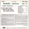 Mahalia Jackson Vol. 1 "Negro Spirituals"