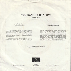 You Can't Hurry Love