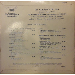 Les Bateliers De La Volga / Adieu