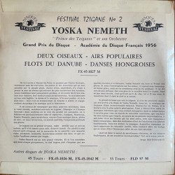 Festival Tzigane N° 2 (Airs Populaires Hongrois Et Viennois)