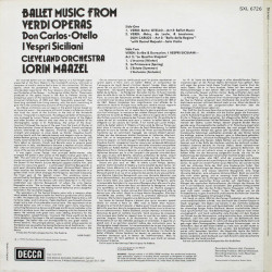 Ballet Music From Verdi Operas