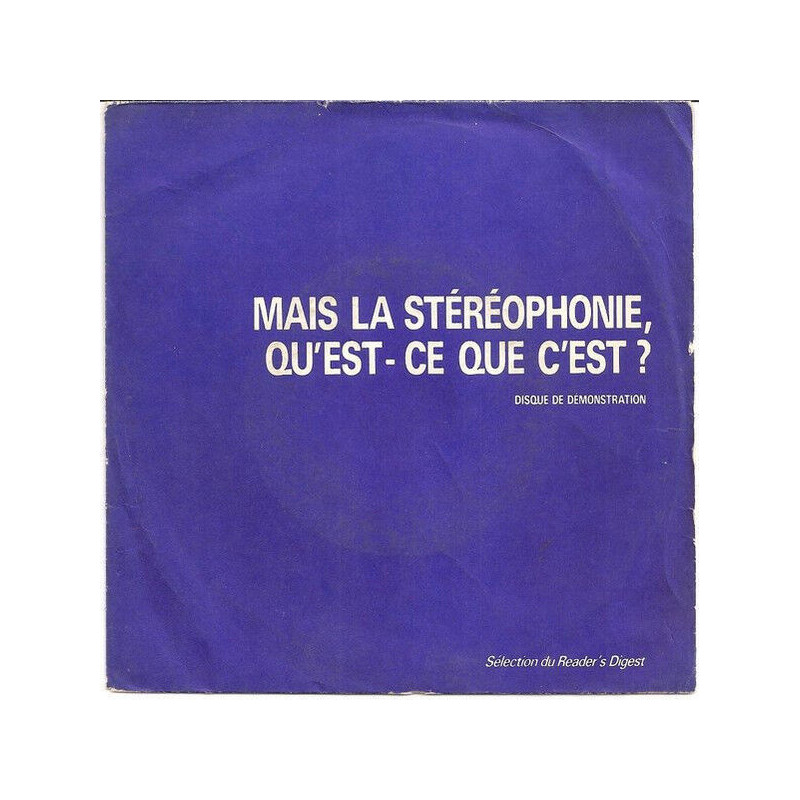 Mais La Stéréophonie Qu'est-ce Que C'est