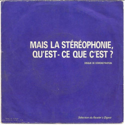 Mais La Stéréophonie Qu'est-ce Que C'est