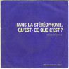 Mais La Stéréophonie Qu'est-ce Que C'est