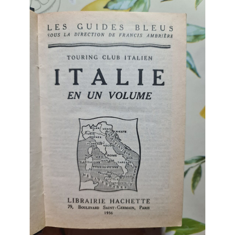 Italie en un volume