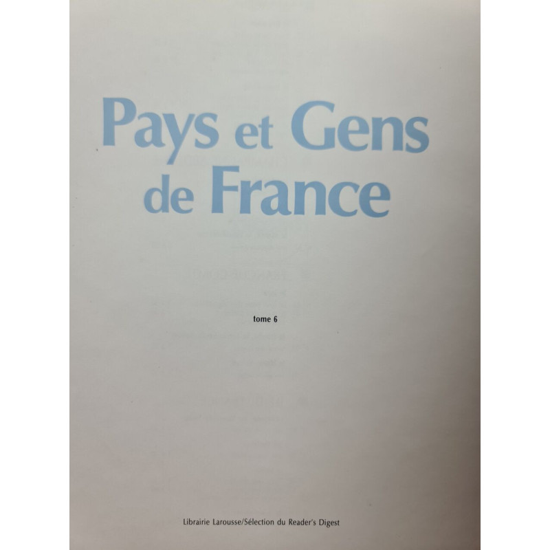 Pays et Gens de France