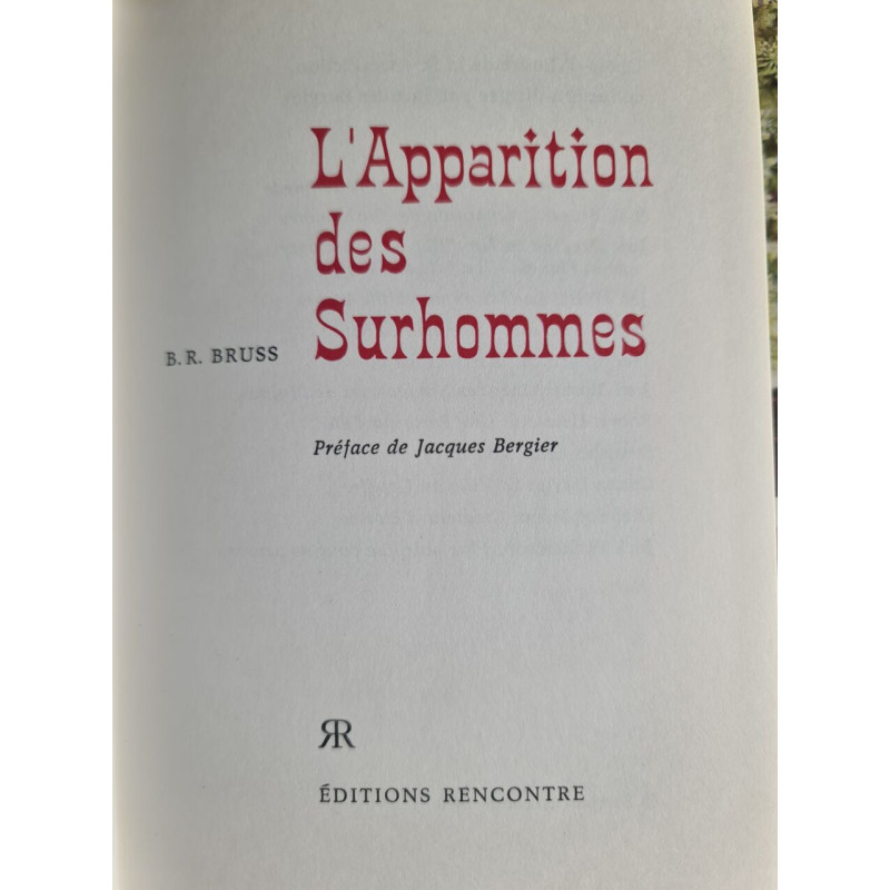 L'Apparition des surhommes