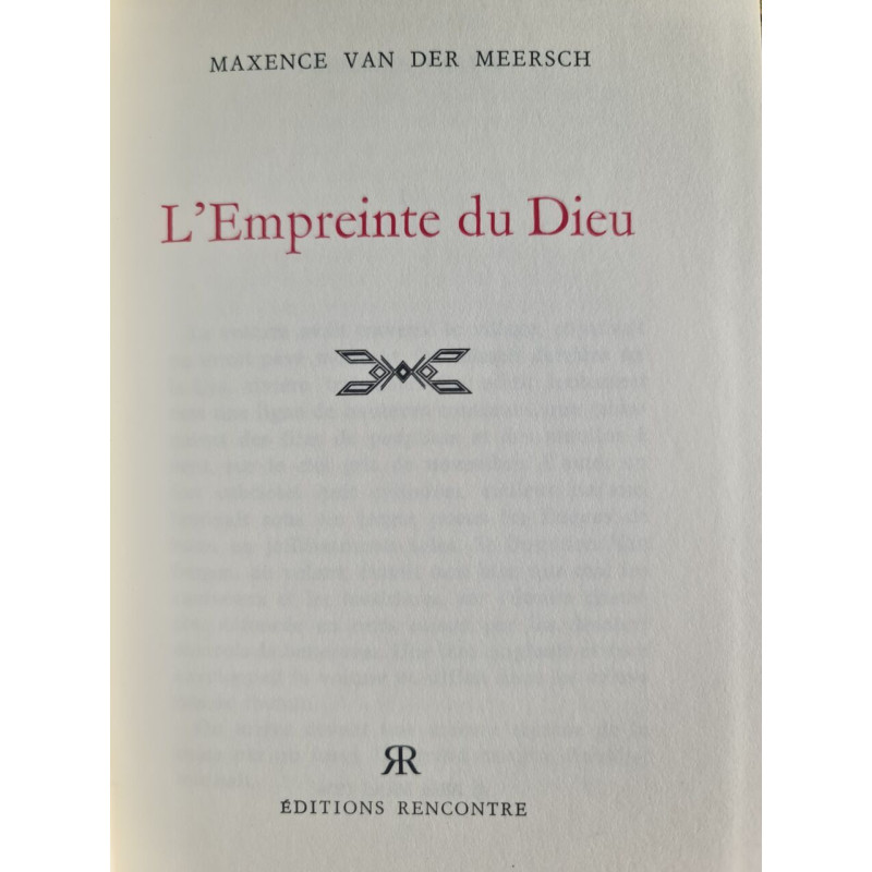 L'Empreinte du Dieu