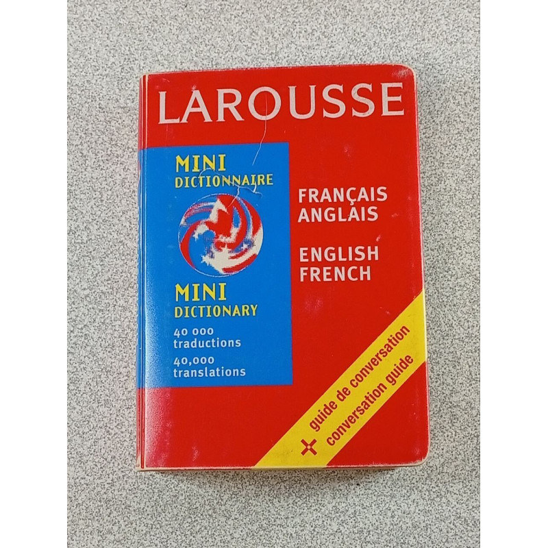 Mini dictionnaire français-anglais English-French