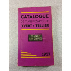 Catalogue de timbres-poste Yvert et Tellier 1957
