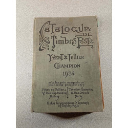 Catalogue de timbres-poste 1934