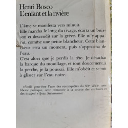 L'enfant et la rivière