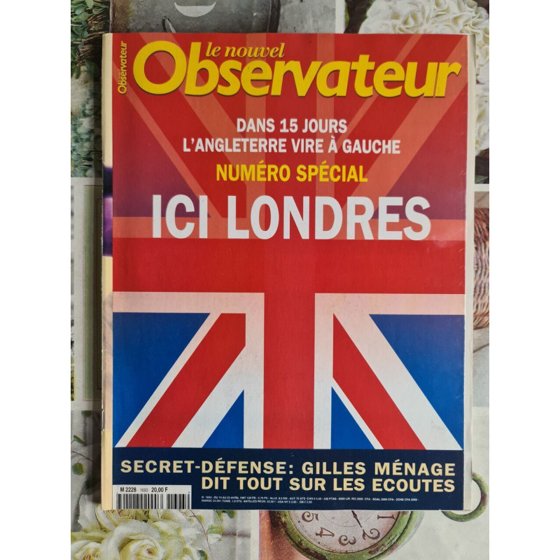Le nouvel Observateur nº 1693 Dans 15 jous