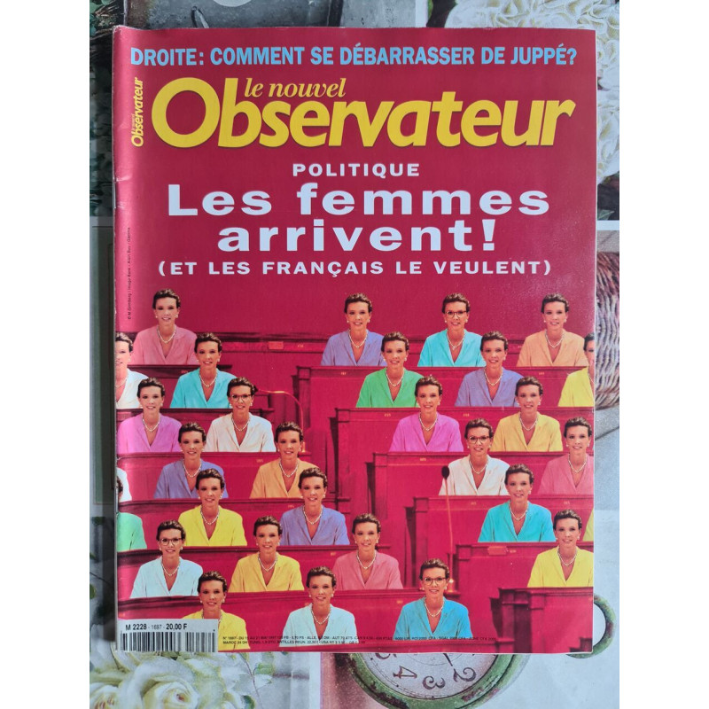 Le nouvel observateur Les femmes arrivent ! politique