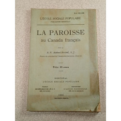 La paroisse au Canada français