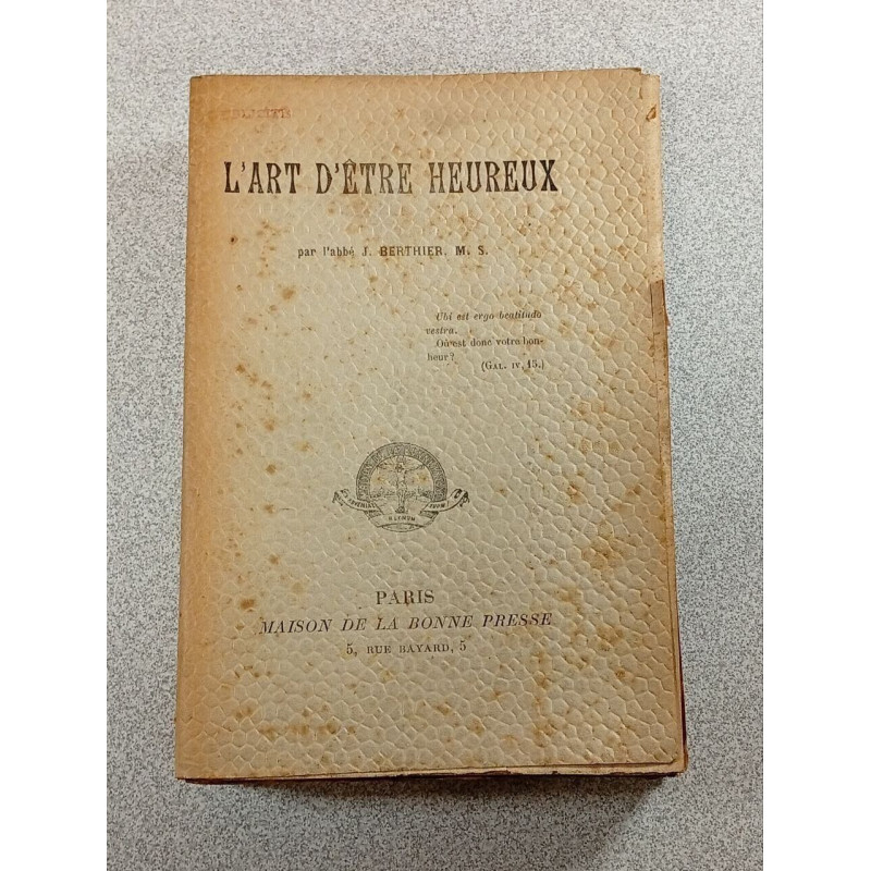 L'art d'être heureux