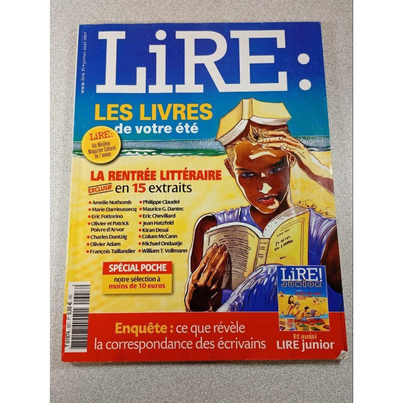 Lire n°357 : les livres de votre été