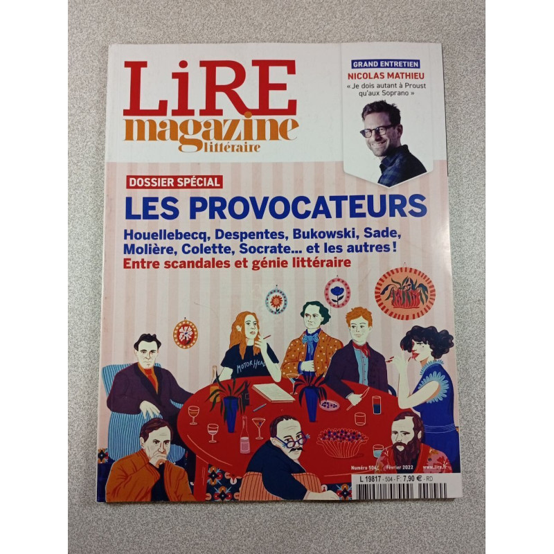 Lire magazine littéraire n°504 Les provocateurs