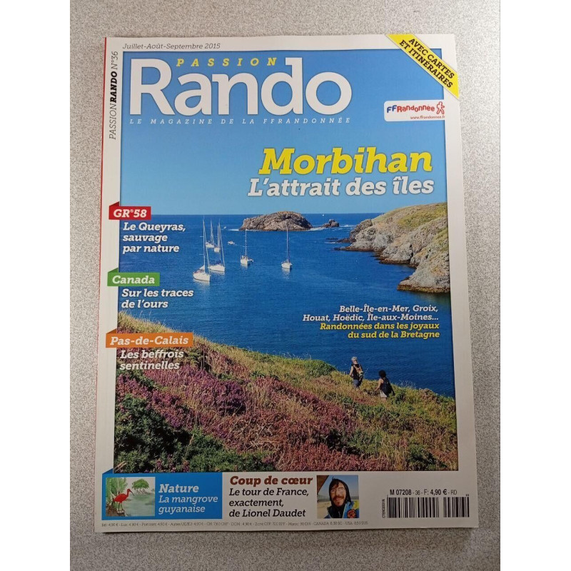 Passion Rando n°36: Morbihan l'attrait des îles