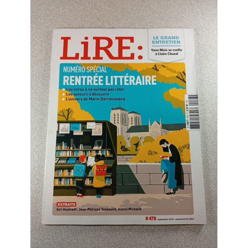 Lire n°478 : Numéro spécial Rentrée littéraire