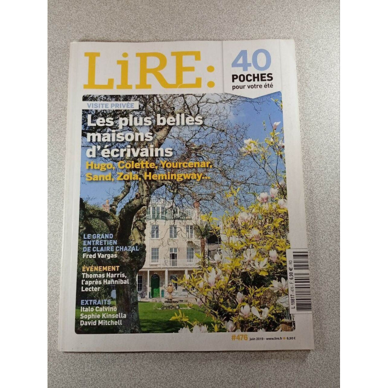 Lire n°476 Les plus belles maisons d'écrivains