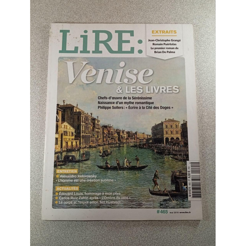 Lire n°465 Venise et les livres