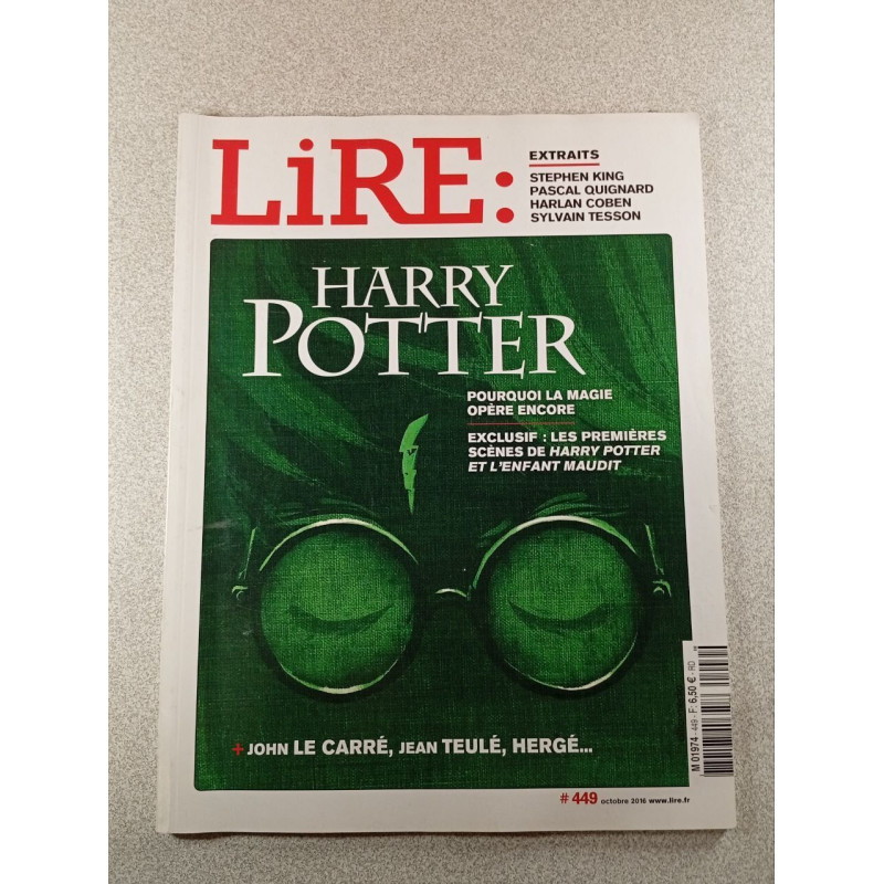 Lire n°449 Harry Potter : pourquoi la magie opère encore