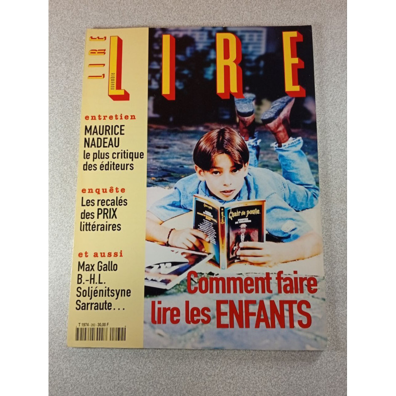 Libre n°260 Comment faire lire les enfants