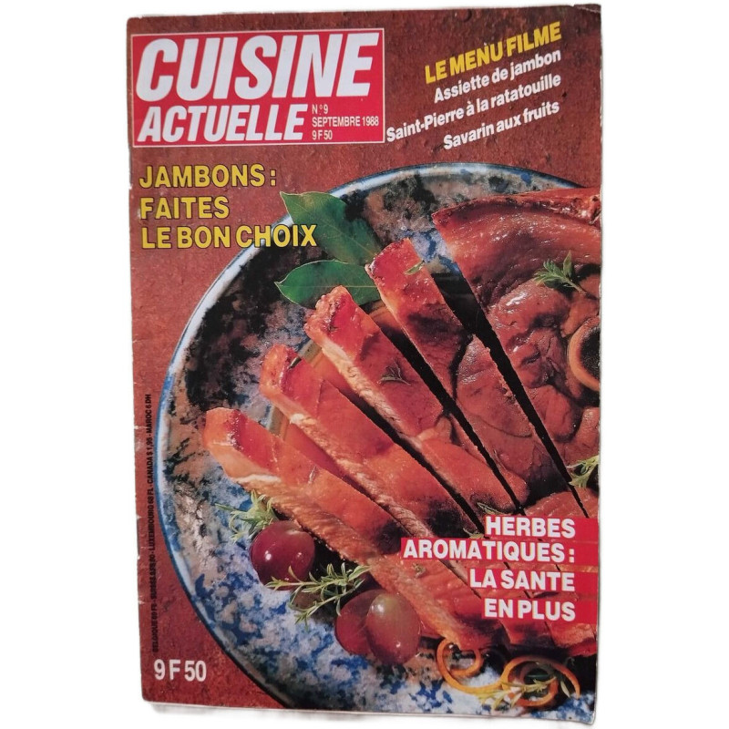 Cuisine Actuelle N.9 - Septembre 1988