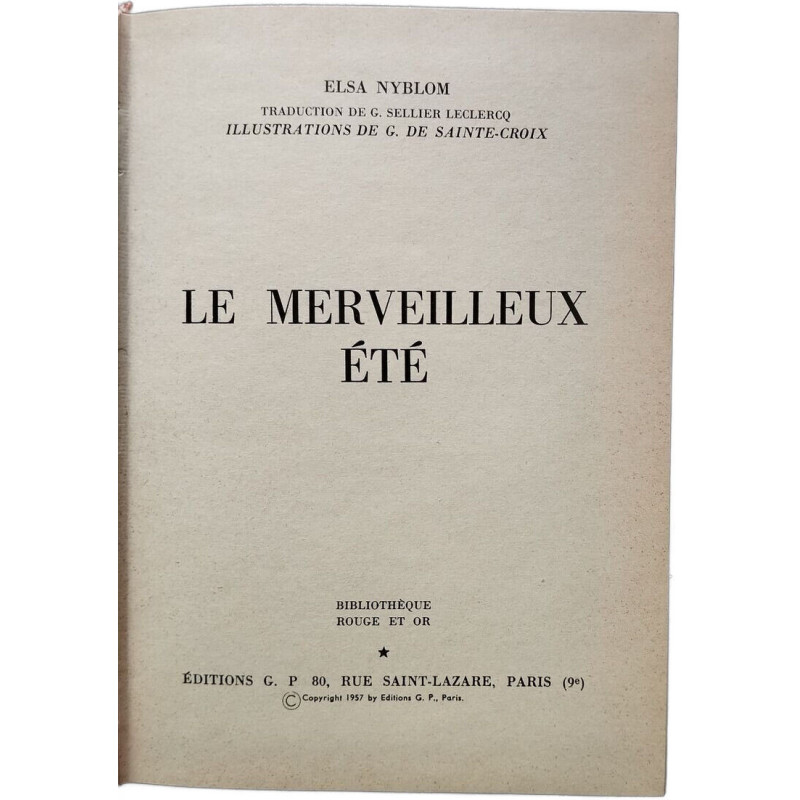 Le Merveilleux Été