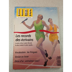 Lire n°209 Les records des écrivains