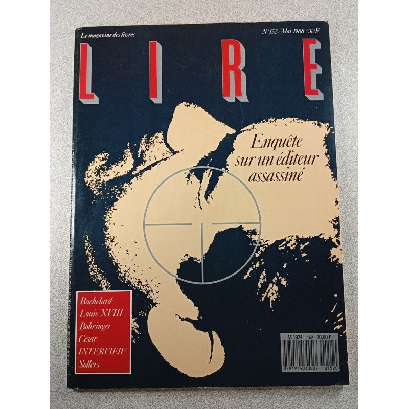Lire n°152 Enquête sur un éditeur assassiné