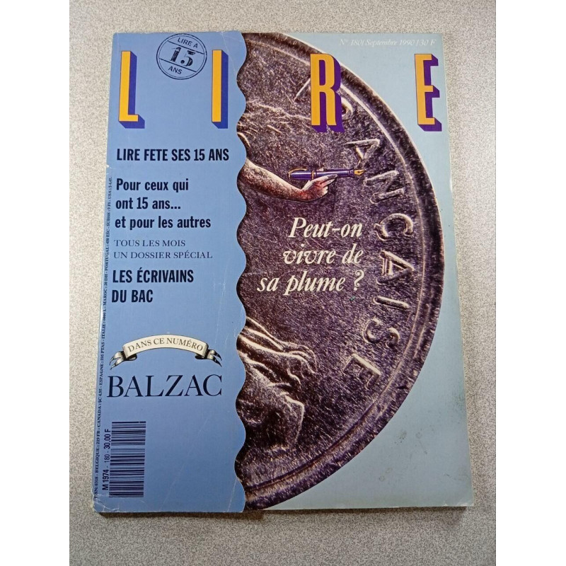 Lire n°180 - Lire fête ses 15 ans