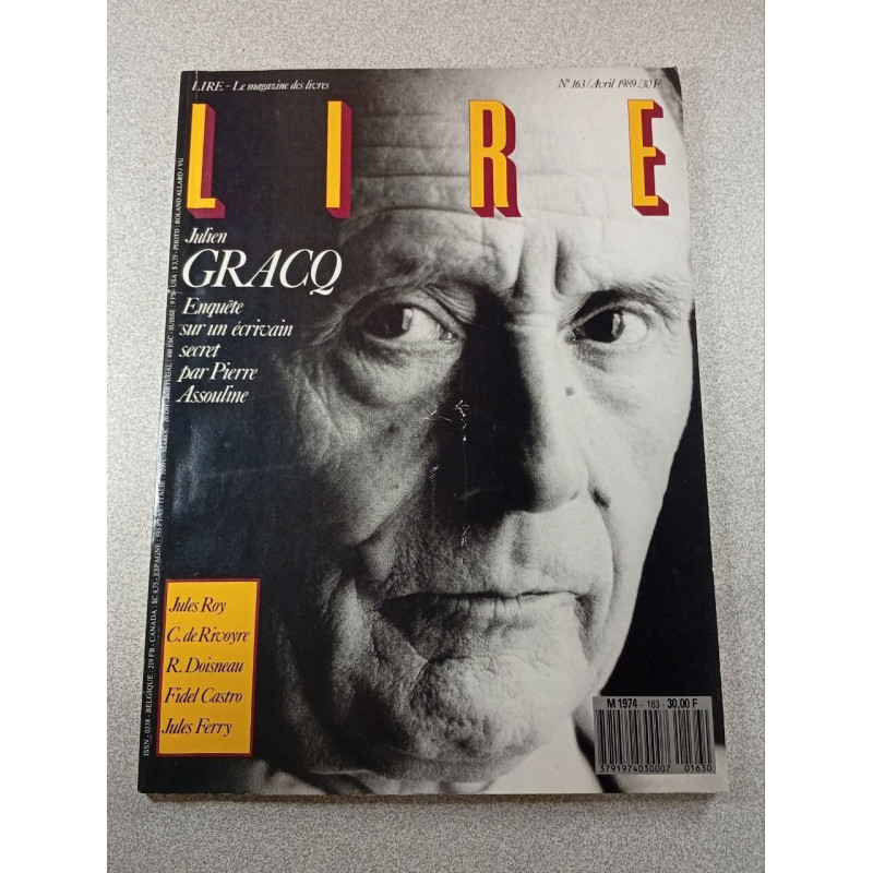 Lire n°163 - Le magazine des livres