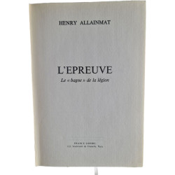 L'épreuve
