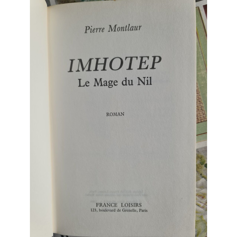 Imhotep le mage du Nil