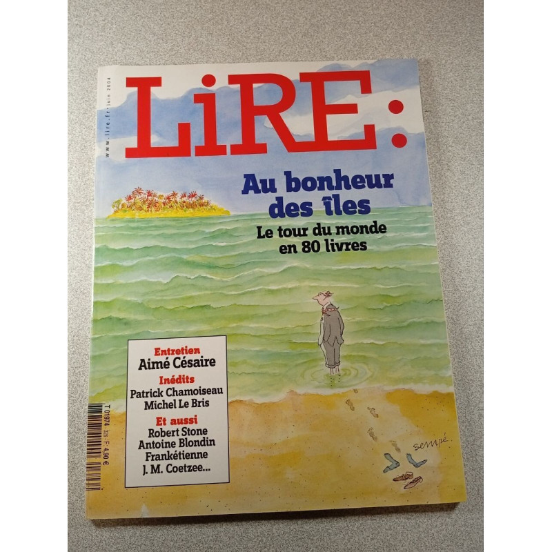 Lire n°326 Au bonheur des îles : Le tour du monde en 80 livres