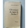 Chronique du règne de Nicolas Ier