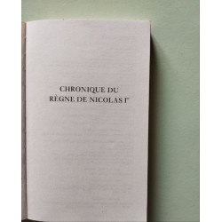 Chronique du règne de Nicolas Ier