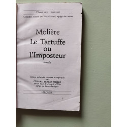 Le Tartuffe Ou L'imposteur. Comédie