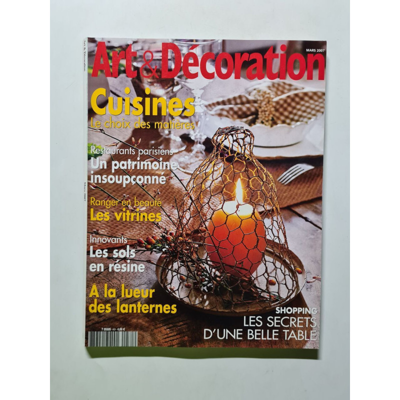Art et Décoration nº 431 - 2007 (cuisines le choix des matieres)