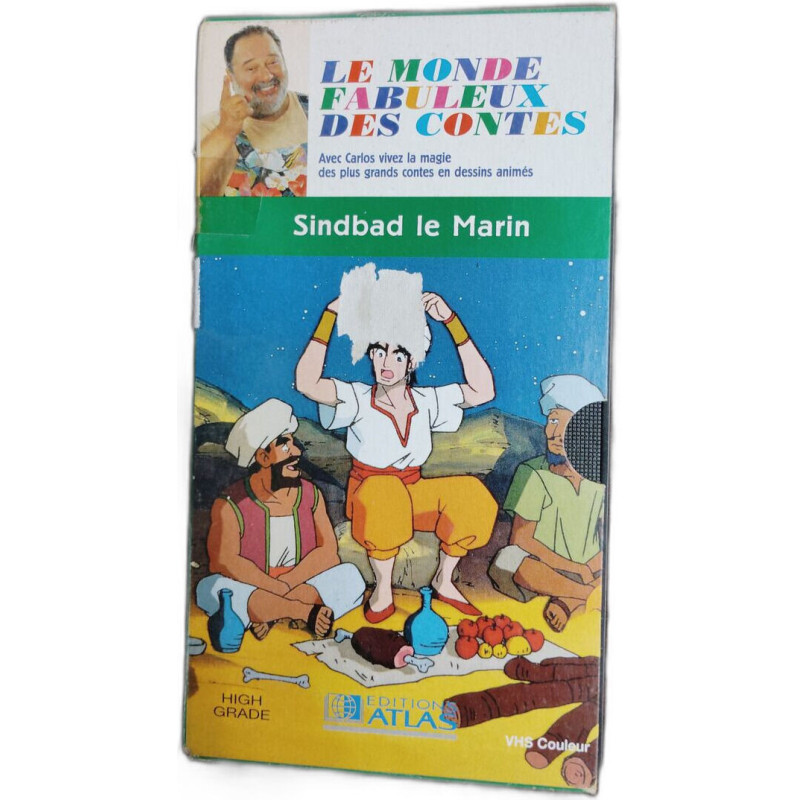 Vhs - Le monde fabuleux des contes : Sindbad le Marin