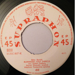 Rumanian Folk Dances / Dances From Kálló / The Love For The Three...