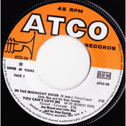 In The Midnight Hour / You Can't Love Me / Boot-Leg / Aw' Mercy