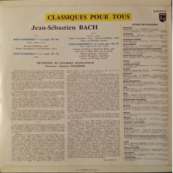 Concertos Brandebourgeois Nos 4 5 Et 6