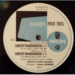 Concertos Brandebourgeois Nos 4 5 Et 6
