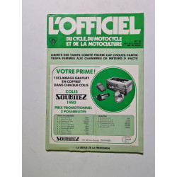 L'Officiel du cycle du motocycle et de la motoculture nº 13 - 1980
