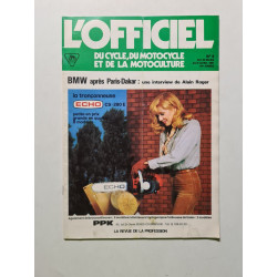 L'Officiel du cycle du mototcycle et de la motoculture nº 6 - 1981