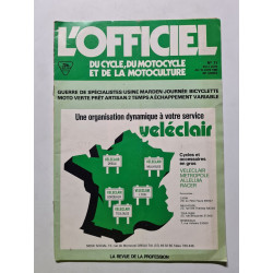 L'Officiel du cycle du mototcycle et de la motoculture nº 11 - 1980
