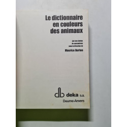Le dictionnaire en couleurs des animaux